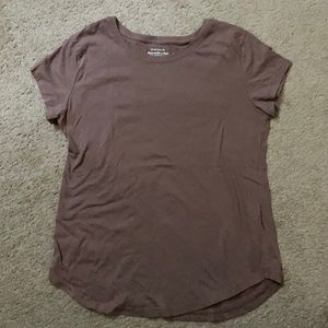 Soft Brown Abercrombie Tee